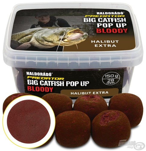 Przejdź do produktu HALDORÁDÓ Catfish Pop Up Bloody - Halibut Extra