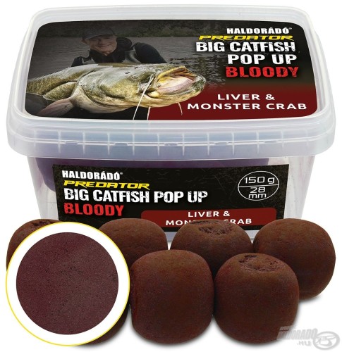 Przejdź do produktu HALDORÁDÓ Catfish Pop Up Bloody - Liver & Monster