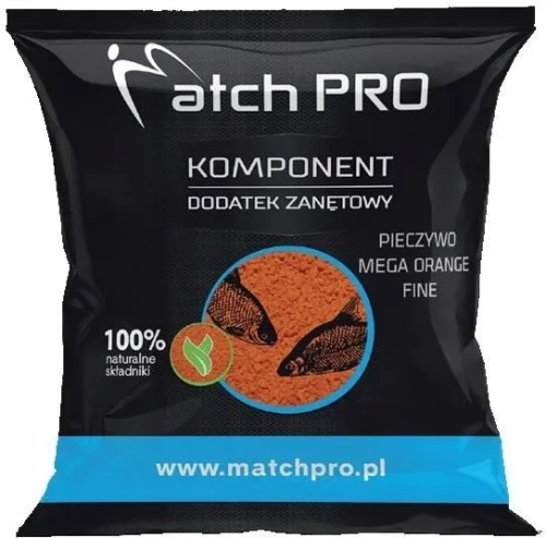 Przejdź do produktu Dodatek do zanęt MatchPro TOP 400g - PIECZYWO MEGA ORANGE FINE