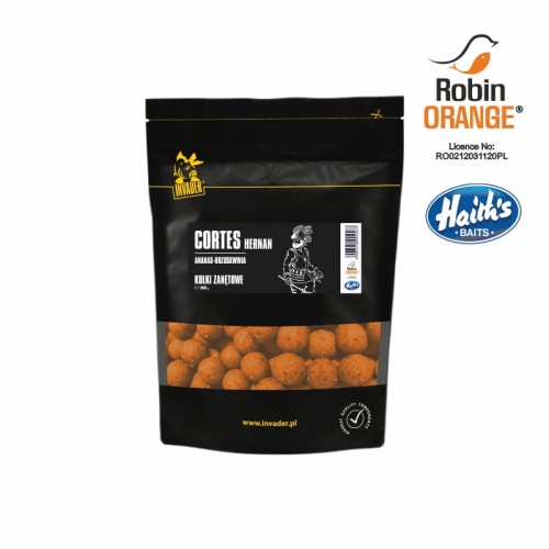 Przejdź do produktu KULKI ZANĘTOWE INVADER CORTES 800g 20mm - SQUID / ORANGE