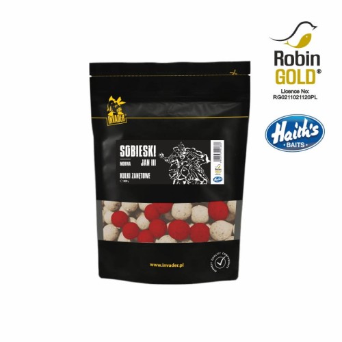Przejdź do produktu KULKI ZANĘTOWE INVADER SOBIESKI 800g 20mm - MORWA