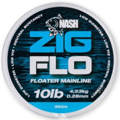 Przejdź do produktu Żyłka Nash NXT Zig Flo 15 lb 0.35mm 100m