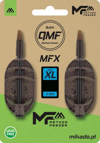 Przejdź do produktu Mikado Method Feeder MFX Q.M.F. r.XL 20g 2szt. podajnik