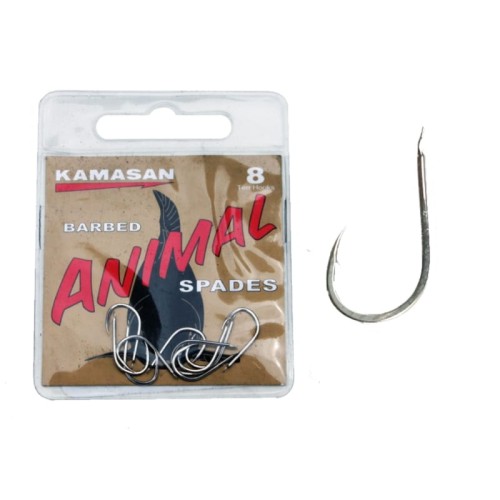 Przejdź do produktu Haczyki Kamasan Animal Barbed Spade - roz. 16 