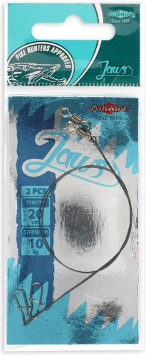 Przejdź do produktu PRZYPON WOLFRAMOWY - JAWS-EXTRALIGHT - 15cm/2.5kg