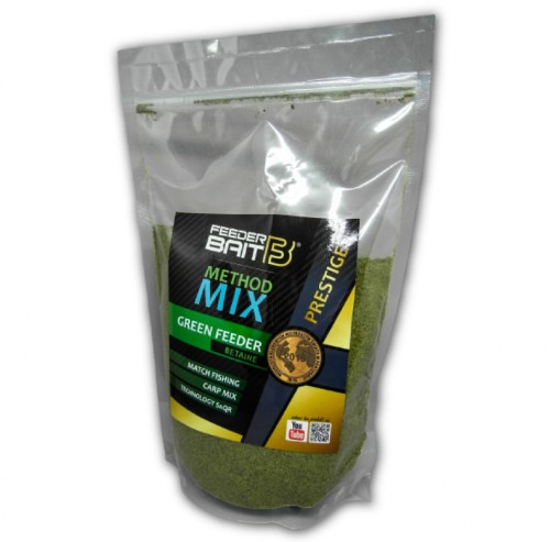 Przejdź do produktu Feeder Bait - Green Feeder Betaine 800g