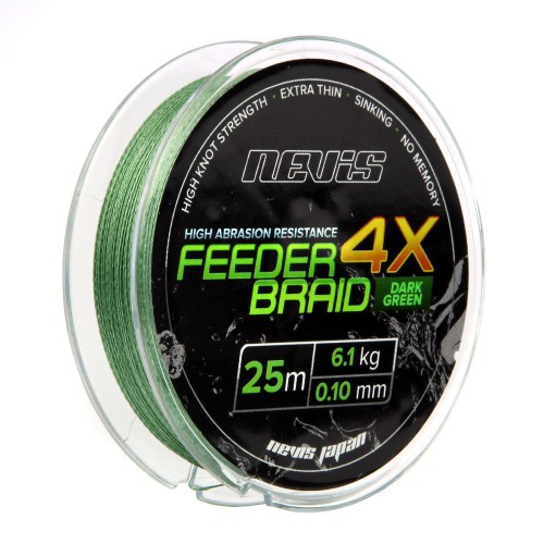 Przejdź do produktu Plecionka Nevis Feeder Braid 0.10mm 25m