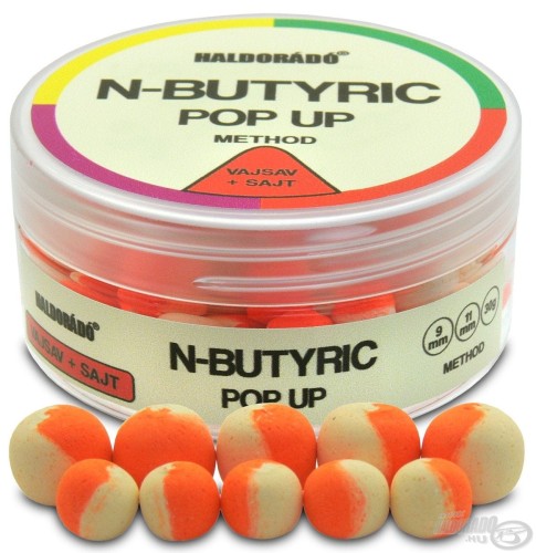 Przejdź do produktu Przynęta HALDORADO N-Butyric Pop Up Method - Kwas Masłowy + Ser