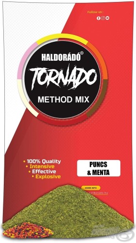 Przejdź do produktu Zanęta HALDORADO TORNADO Method MIX - Poncz & Mięta