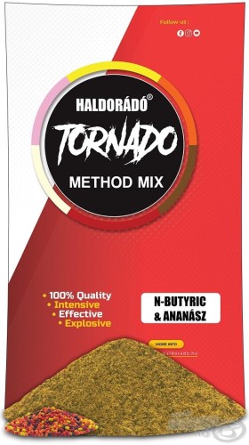 Przejdź do produktu Zanęta HALDORADO TORNADO Method MIX - N-Butyric & Ananas
