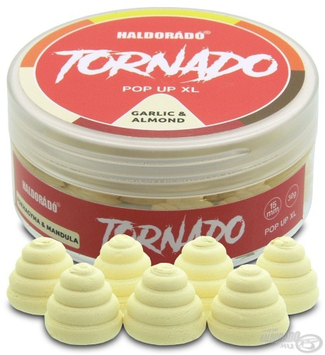 Przejdź do produktu Przynęta HALDORADO TORNADO Pop Up XL - Czosnek & Migdały