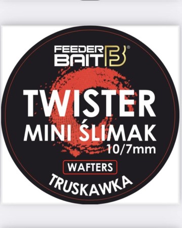 Przynęta Feeder Bait - Mini Ślimak Wafters Truskawka