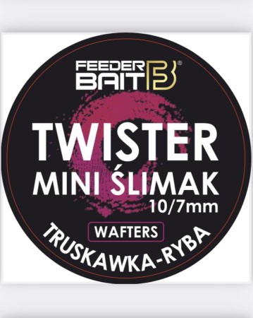 Przynęta Feeder Bait - Mini Ślimak Wafters Truskawka & Ryba