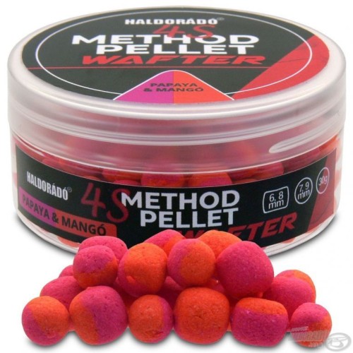 Przejdź do produktu Przynęta HALDORADO 4S Method Pellet Wafter - Papaya & Mango