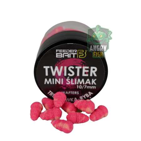 Przynęta Feeder Bait - Mini Ślimak Wafters Truskawka & Ryba