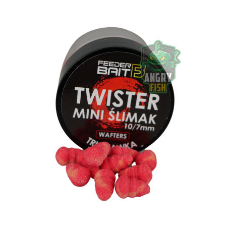 Przynęta Feeder Bait - Mini Ślimak Wafters Truskawka